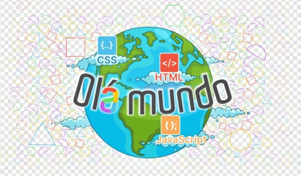 ilustração de um planeta e um texto-inglês